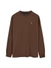 Polo Club Longsleeve in Braun