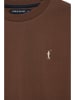 Polo Club Longsleeve in Braun