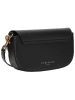 LIEBESKIND BERLIN Leder-Umhängetasche in Schwarz - (B)22 x (H)12,5 x (T)4 cm