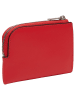 LIEBESKIND BERLIN Leren portemonnee "Lena" rood - (B)11,5 x (H)8 x (D)1 cm