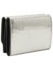 LIEBESKIND BERLIN Leren portemonnee "Lillian" zilverkleurig - (B)10 x (H)8 x (D)3 cm