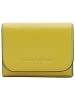 LIEBESKIND BERLIN Leren portemonnee "Lillian" geel - (B)10 x (H)8 x (D)3 cm