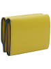 LIEBESKIND BERLIN Leren portemonnee "Lillian" geel - (B)10 x (H)8 x (D)3 cm