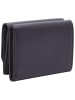 LIEBESKIND BERLIN Leren portemonnee "Lillian" donkerblauw - (B)10 x (H)8 x (D)3 cm