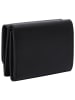 LIEBESKIND BERLIN Leder-Geldbörse "Lillian" in Schwarz - (B)10 x (H)8 x (T)3 cm