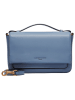 LIEBESKIND BERLIN Leren schoudertas lichtblauw - (B)19 x (H)13 x (D)6 cm