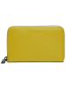 LIEBESKIND BERLIN Leren portemonnee "Frieda" geel - (B)16 x (H)9 x (D)2 cm