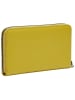 LIEBESKIND BERLIN Leren portemonnee "Frieda" geel - (B)16 x (H)9 x (D)2 cm
