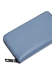 LIEBESKIND BERLIN Leder-Geldbörse "Frieda" in Hellblau - (B)16 x (H)9 x (T)2 cm