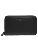 LIEBESKIND BERLIN Leder-Geldbörse "Frieda" in Schwarz - (B)16 x (H)9 x (T)2 cm