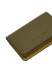 LIEBESKIND BERLIN Leder-Geldbörse "Cardie" in Khaki - (B)11 x (H)7,5 x (T)2,5 cm