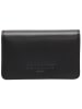 LIEBESKIND BERLIN Leren portemonnee "Cardie" zwart/wit - (B)11 x (H)7,5 x (D)2,5 cm
