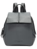 LIEBESKIND BERLIN Leren rugzak grijs - (B)21,5 x (H)27,5 x (D)12 cm