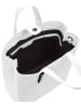 LIEBESKIND BERLIN Leren handtas "Paperbag M" wit - (B)29 x (H)34 x (D)15 cm