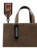LIEBESKIND BERLIN Skórzana torebka "Paperbag M" w kolorze brązowym - 29 x 34 x 15 cm