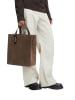 LIEBESKIND BERLIN Leren handtas "Paperbag M" bruin - (B)29 x (H)34 x (D)15 cm