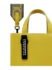 LIEBESKIND BERLIN Leren handtas "Paperbag S" geel - (B)22 x (H)25 x (D)11,5 cm