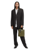 LIEBESKIND BERLIN Skórzana torebka "Paperbag S" w kolorze khaki - 22 x 25 x 11,5 cm