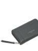 LIEBESKIND BERLIN Leren portemonnee "Frieda" grijs - (B)16 x (H)9 x (D)2 cm