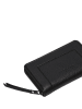 LIEBESKIND BERLIN Leren portemonnee "Frieda" zwart - (B)16 x (H)9 x (D)2 cm