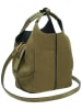 LIEBESKIND BERLIN Leren handtas kaki - (B)17 x (H)20,5 x (D)10,5 cm
