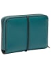 LIEBESKIND BERLIN Leren portemonnee "Eliza" petrol - (B)11,5 x (H)8 x (D)2 cm