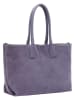 LIEBESKIND BERLIN Skórzana torebka "Chelsea" w kolorze fioletowym - 36 x 28 x 15 cm