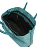 LIEBESKIND BERLIN Leder-Schultertasche "Chelsea" in Petrol - (B)36 x (H)28 x (T)15 cm