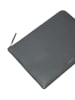 LIEBESKIND BERLIN Leren laptoptas grijs - (B)36 x (H)26 x (D)1 cm