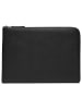 LIEBESKIND BERLIN Leder-Laptoptasche in Schwarz - (B)36 x (H)26 x (T)1 cm