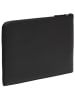 LIEBESKIND BERLIN Leder-Laptoptasche in Schwarz - (B)36 x (H)26 x (T)1 cm