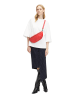 LIEBESKIND BERLIN Leder-Brustbeutel "Tavia" in Rot - (B)32 x (H)14 x (T)9 cm