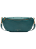 LIEBESKIND BERLIN Leder-Brustbeutel "Tavia" in Petrol - (B)32 x (H)14 x (T)9 cm