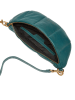 LIEBESKIND BERLIN Leder-Brustbeutel "Tavia" in Petrol - (B)32 x (H)14 x (T)9 cm