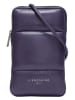 LIEBESKIND BERLIN Leren smartphonetas paars - (B)11 x (H)18 x (D)1,5 cm