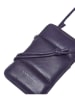 LIEBESKIND BERLIN Leren smartphonetas paars - (B)11 x (H)18 x (D)1,5 cm