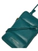 LIEBESKIND BERLIN Leren smartphonetas petrol - (B)11 x (H)18 x (D)1,5 cm