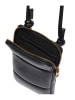 LIEBESKIND BERLIN Leren smartphonetas zwart - (B)11 x (H)18 x (D)1,5 cm