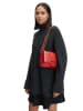 LIEBESKIND BERLIN Leder-Umhängetasche in Rot - (B)21 x (H)14 x (T)6 cm