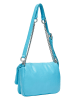 LIEBESKIND BERLIN Leren schoudertas lichtblauw - (B)21 x (H)14 x (D)6 cm