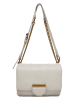 LIEBESKIND BERLIN Leren schoudertas wit - (B)21 x (H)14 x (D)6 cm