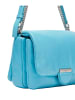 LIEBESKIND BERLIN Leren schoudertas lichtblauw - (B)27 x (H)17 x (D)10 cm