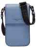 LIEBESKIND BERLIN Leder-Handytasche in Hellblau - (B)10,5 x (H)18 x (T)2,5 cm