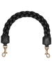 LIEBESKIND BERLIN Leder-Tragehenkel in Schwarz - (L)38 cm
