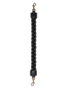 LIEBESKIND BERLIN Leder-Tragehenkel in Schwarz - (L)38 cm