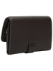 LIEBESKIND BERLIN Leder-Geldbörse "Kate" in Dunkelbraun - (B)13 x (H)10 x (T)2 cm