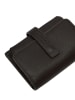 LIEBESKIND BERLIN Leder-Geldbörse "Kate" in Dunkelbraun - (B)13 x (H)10 x (T)2 cm