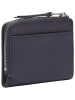LIEBESKIND BERLIN Leder-Geldbörse "Toni" in Dunkelblau - (B)11 x (H)9,5 x (T)2 cm
