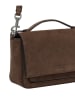 LIEBESKIND BERLIN Leder-Umhängetasche in Braun - (B)22 x (H)14 x (T)7,5 cm