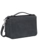 LIEBESKIND BERLIN Leder-Umhängetasche in Grau - (B)22 x (H)14 x (T)7,5 cm